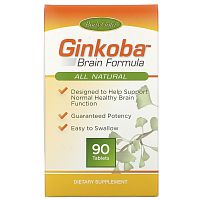 BodyGold, Ginkoba Brain Formula, 90 таблеток