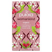 Pukka Herbs, Womankind, без кофеина, 20 пакетиков-саше с травяным чаем, 1,05 унц. (30 г)