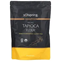 Dr. Mercola, Solspring, Biodynamic, Organic Tapioca Flour, 16 oz (454 g)