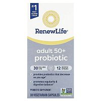 Renew Life, Adult 50+ Probiotic, 30 Billion CFU, 30 Vegetarian Capsules