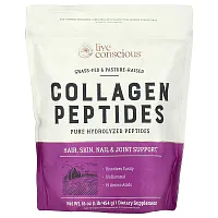 Live Conscious, Collagen Peptides, Unflavored, 16 oz (454 g)