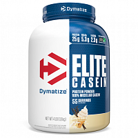 Dymatize, Elite Casein, со вкусом ванили, 1,8 кг (4 фунта)