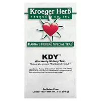 Kroeger Herb Co, Hanna&#x27;s Herbal Special Teas, KDY, Caffeine Free, 2 oz (56 g)