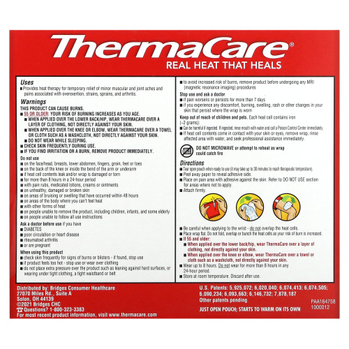 ThermaCare, Muscle Pain Therapy, 3 Muscle Heatwraps фото 2