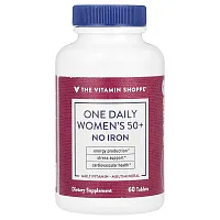 The Vitamin Shoppe, One Daily Women&#x27;s 50+, No Iron, 60 Tablets