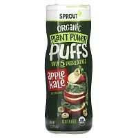 Sprout Organic, Plant Power Puffs, яблочная капуста, 43 г (1,5 унции)