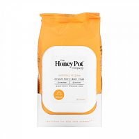 The Honey Pot Company, Normal Wipes, Fragrance Free, 30 Count