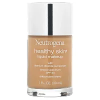 Neutrogena, Healthy Skin, Liquid Makeup, SPF 20, Natural Beige 60, 1 fl oz (30 ml)