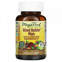 MegaFood, Blood Builder в мини-таблетках, 60 таблеток