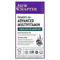 New Chapter, Women&#x27;s 40+ Advanced Multivitamin, 96 Vegetarian Tablets