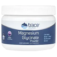 Trace Minerals ®, Magnesium Glycinate Powder, Grape, 6.35 oz (180 g)