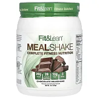 Fit &amp; Lean, Meal Shake, Complete Fitness Nutrition, Chocolate Milkshake, 1 lb (450 g)