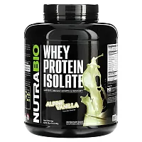 NutraBio, Whey Protein Isolate, Alpine Vanilla, 5 lb (2,268 g)