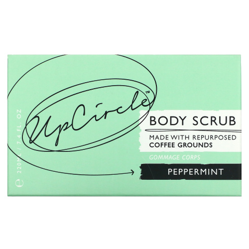 UpCircle, Body Scrub, Peppermint, 200 ml фото 2