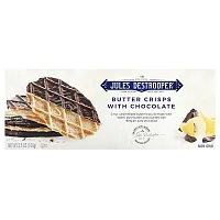 Jules Destrooper, Butter Crisps With Chocolate, 3.5 oz (100 g)