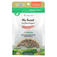 NaturVet, No Scoot Anal Gland Support, Scoopables + Pumpkin, For Dogs, Bacon, 45 Scoops, 11 oz (315 g)