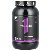 Rule One Proteins, R1 Casein, Protein Powder Drink Mix, Vanilla Creme, 2.01 lbs (913.5 g)