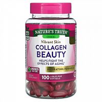 Nature's Truth, Collagen Beauty, 100 капсул Liquid Max