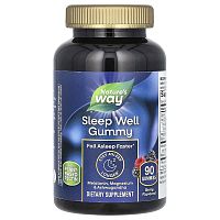 Nature&#x27;s Way, Sleep Well Gummies, Berry, 90 Gummies