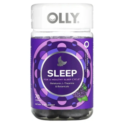 OLLY, Sleep, Blackberry Zen, 70 Gummies