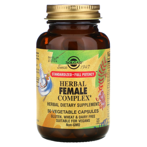 Solgar Herbal Female Complex Vegetable 50 капсул