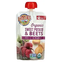 Earth&#x27;s Best, Organic Veggie Puree, 6+ Months, Sweet Potato &amp; Beets, 3.5 oz (99 g)