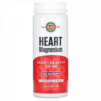 KAL, Heart Magnesium, напиток для здоровья сердца, красная малина, 445 г (15,7 унции)