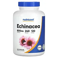 Nutricost, Echinacea, 800 mg, 240 Capsules (400 mg per Capsule)