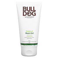 Bulldog Skincare For Men, гель для бритья с натуральными компонентами, 175 мл (5,9 жидк. унций)