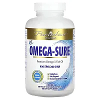 Paradise Herbs, Omega-Sure, Premium Omega 3 Fish Oil, 1,000 mg, 120 Pesco-Vegetarian Softgels