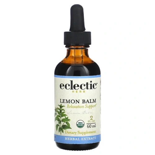 Eclectic Herb, Lemon Balm Extract, 2 fl oz (60 ml)