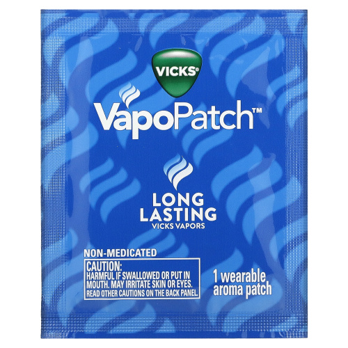 Vicks, VapoPatch для детей, 5 носимых ароматических патчей фото 3