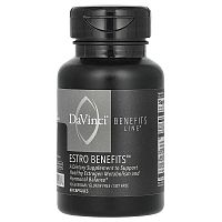 DaVinci Laboratories of Vermont, Benefits Line, Estro Benefits, 60 Capsules