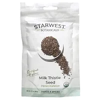 Starwest Botanicals, Organic Milk Thistle Seed, 3.17 oz (89.9 g)