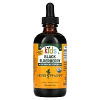 Herb Pharm, Kids, Black Elderberry, Alcohol Free, 4 fl oz (120 ml)