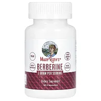 MaryRuth&#x27;s, Berberine, 1 g, 60 Capsules  (500 mg Per Capsule)