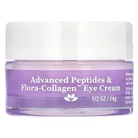 DERMA E, Advanced Peptides &amp; Flora-Collagen Eye Cream , 1/2 oz (14 g)