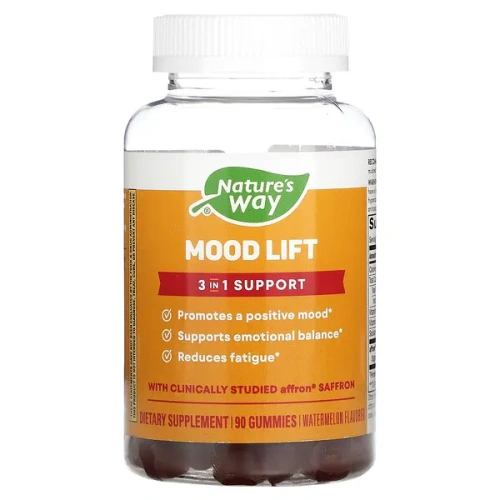 Nature&#x27;s Way, Mood Lift, Watermelon, 90 Gummies