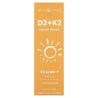 NutraChamps, D3 + K2 Liquid Drops, Unflavored, 2 fl oz (60 ml)