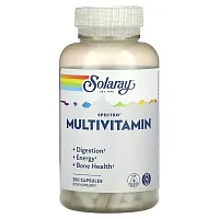 Solaray, Spectro Multivitamin, Iron Free, 250 Capsules