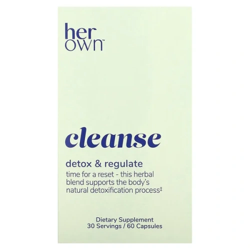 Her Own, Cleanse, Detox &amp; Regulate, 60 Capsules