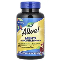 Nature&#x27;s Way, Alive!® Men&#x27;s Complete Multivitamin, 130 Tablets