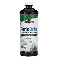 Nature's Answer, PerioBrite, ополаскиватель для рта с ксилитолом, прохладная мята, 480 мл (16 жидк. унций)