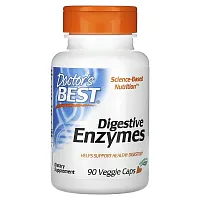 Doctor&#x27;s Best, Digestive Enzymes, 90 Veggie Caps