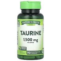 Nature&#x27;s Truth, Vitamins, Taurine, 1,500 mg, 90 Quick Release Capsules (500 mg per Capsule)