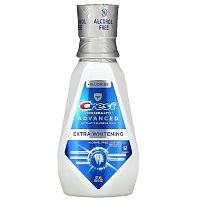 Crest, Pro Health Advanced, Extra Whitening Mouthwash + Fluoride, Alcohol Free, 16 fl oz (473 ml)