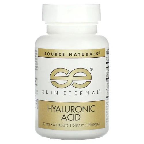 Source Naturals, Skin Eternal, Hyaluronic Acid, 50 mg, 60 Tablets