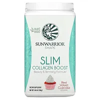 Sunwarrior, Shape, Slim Collagen Boost, Red Velvet Cupcake, 1.65 lb (750 g)