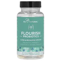 Eu Natural, Flourish Probiotics, 30 Vegetarian Capsules