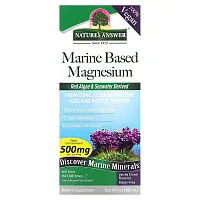 Nature&#x27;s Answer, Marine Based Magnesium, Vanilla Cream, 500 mg, 16 fl oz (480 ml)